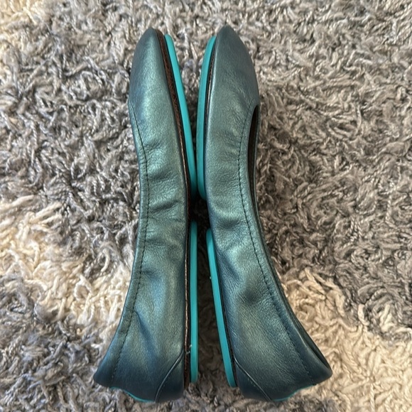 Tieks Tahitian Pearl Leather Ballet Ballerina Flats Shoes Limited Edition - Picture 9 of 17